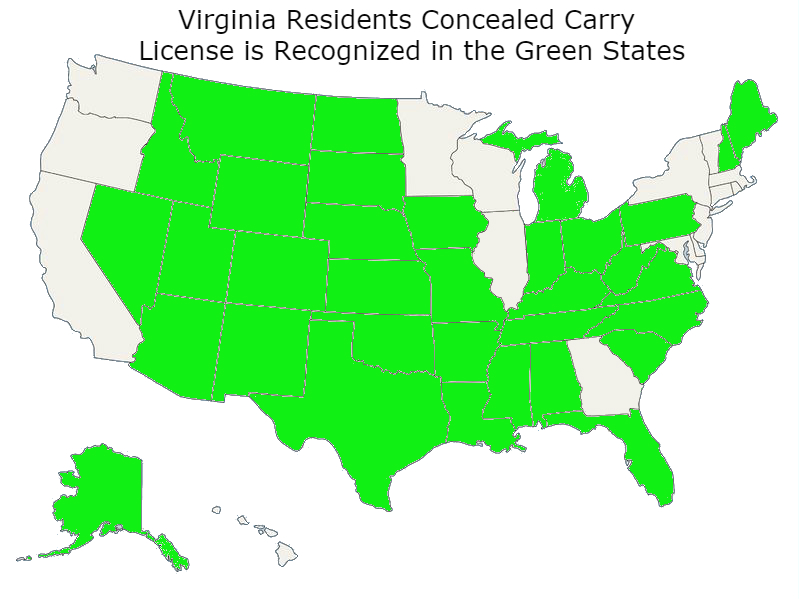 Map Virginia Residents with text