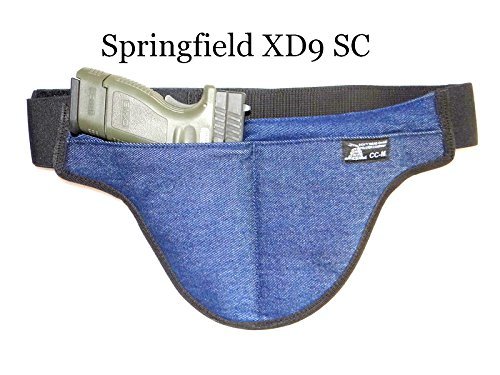 Second generation Crotch Carry Deep Concealed Handgun Holster