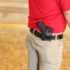 carrying gun in a tucked shirt